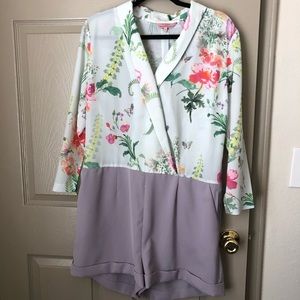 Ted Baker Floral Romper